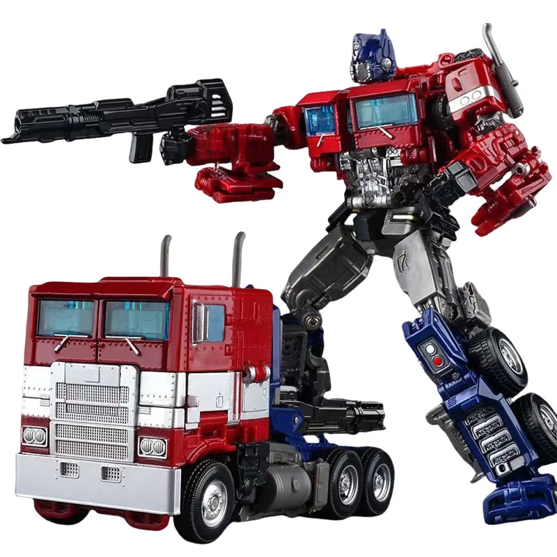 Transformation Toy Robot Figure Movie Classic Autobot Commander Dual Sword Weapon Children's Birthday Gift