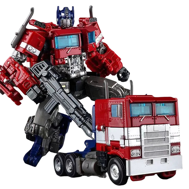 Transformation Toy Robot Figure Movie Classic Autobot Commander Dual Sword Weapon Children's Birthday Gift
