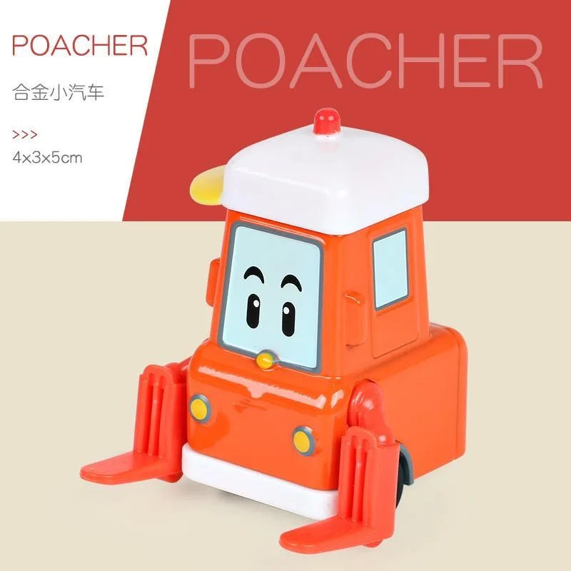 25 Style Robocar Korea kids Toys Robot Poli Roy Haley Anime Metal Action Figure Cartoon Toy Car For Children Best Gift