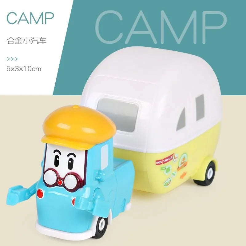 25 Style Robocar Korea kids Toys Robot Poli Roy Haley Anime Metal Action Figure Cartoon Toy Car For Children Best Gift