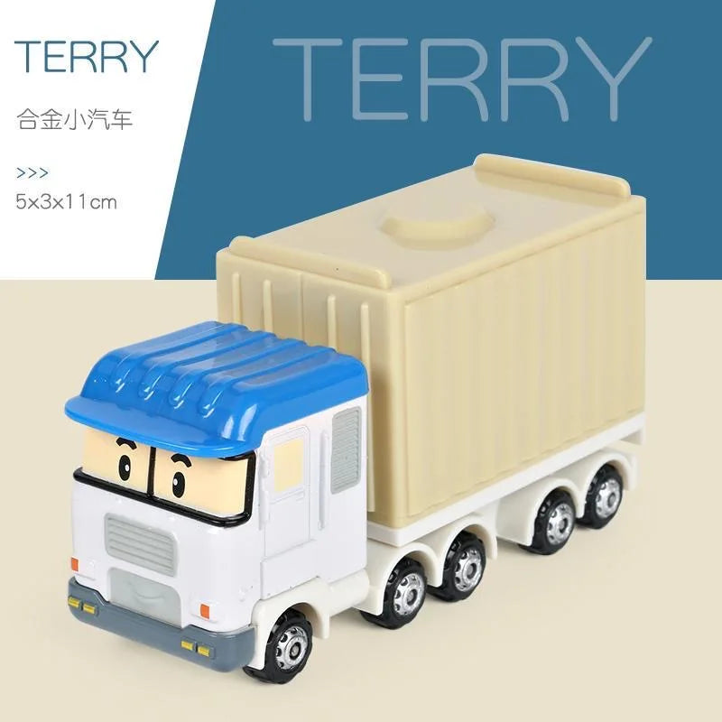 25 Style Robocar Korea kids Toys Robot Poli Roy Haley Anime Metal Action Figure Cartoon Toy Car For Children Best Gift