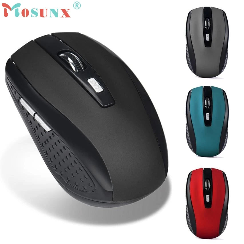 Mouse Raton Gaming 2.4GHz Wireless Mouse USB Receiver Pro Gamer For PC Laptop Desktop Computer Mouse Mice 18Sep21