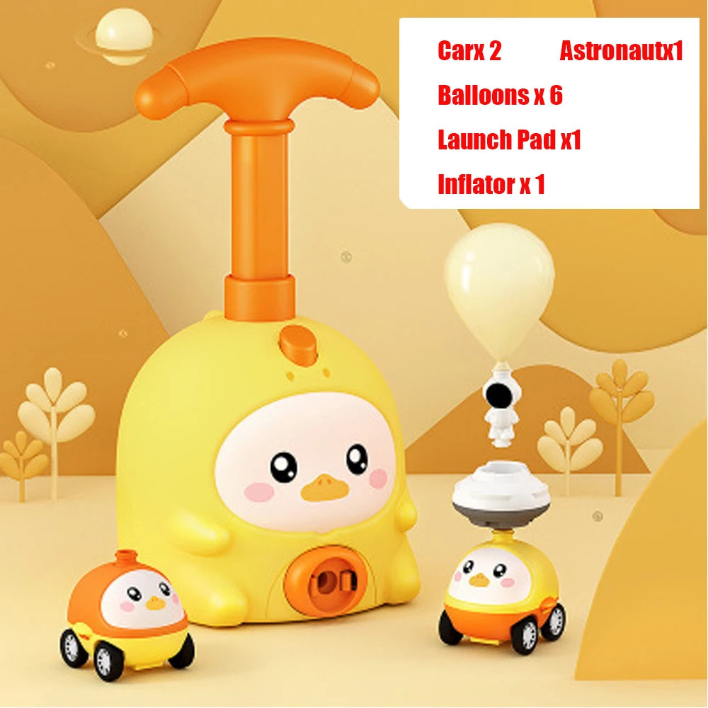 Aerodynamic Vehicles Children Toys Interactive Toys for Kids Girls Birthday Gift Balloon Power Aero Science Educational Toys