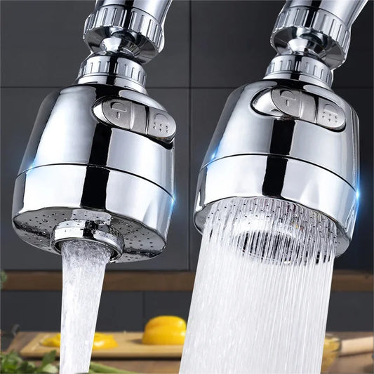 2/3 Modes Universal Kitchen Faucet Adapter 360° Rotation Faucet Filter Extenders Kitchen Gadgets Spray Water Saving Tap Nozzle