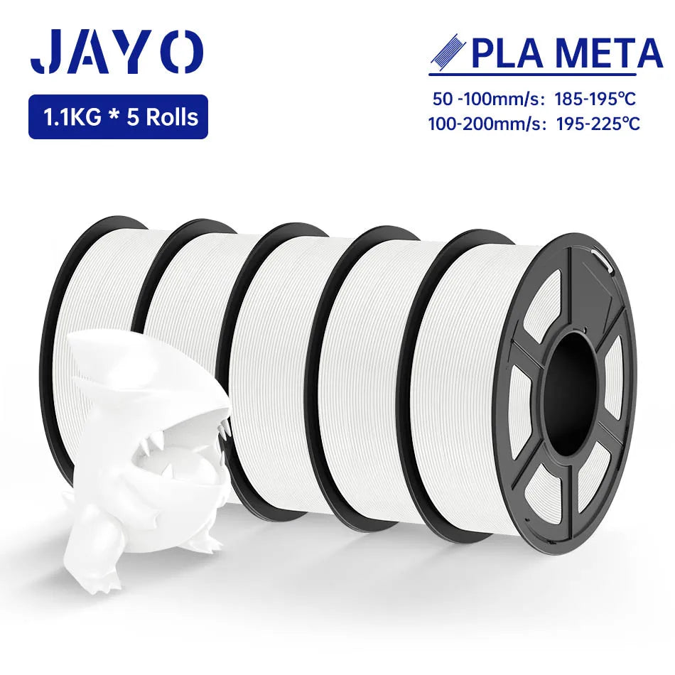 JAYO PLA /  SILK / PLA META / PETG / PLAMatte / High Speed PLA/ PLA PLUS 3D Filament 1.75mm 3D Printer Filament 1.1KG/Roll