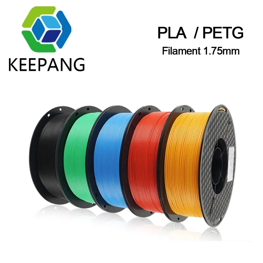 Kee Pang 3D Printer 1KG 1.75mm PLA PETG Filament  2.2lbs High Quality  3D Printing Eco-friendly  Plastic Consumables