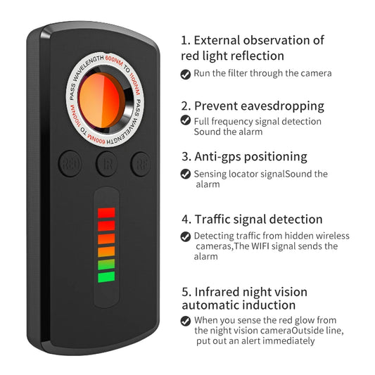 Safeguard your privacy with our Hidden Camera Detector.