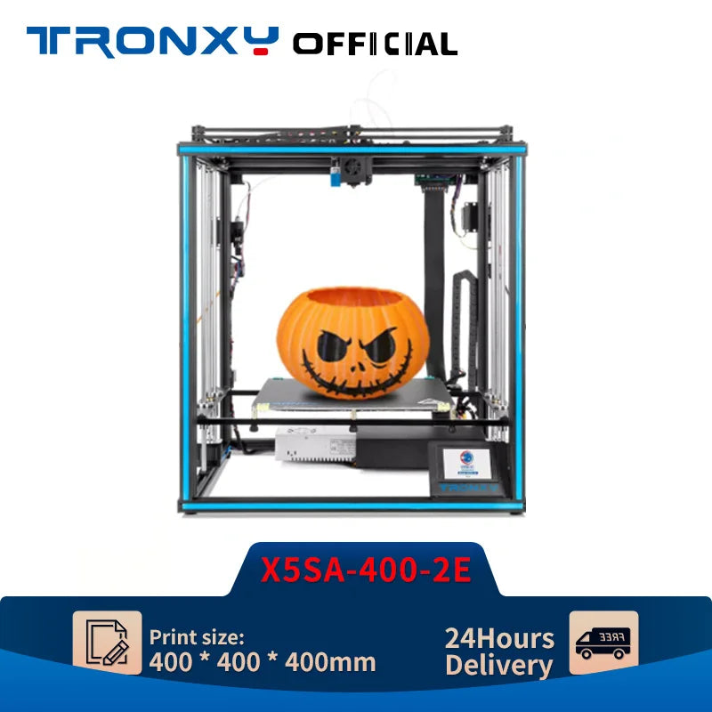 Tronxy X5SA/X5SA 400 Series Pro 2E FDM 3D Printers Upgrade Large Size 400*400*400mm High Precision Auto-Leveling DIY 3d Printer