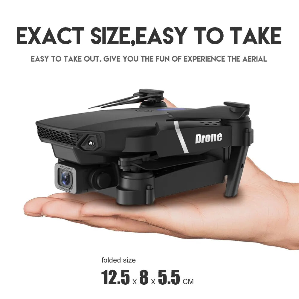 Explore the skies with our 2024 E88Pro RC Drone! Perfect gift or toy for aerial adventures.