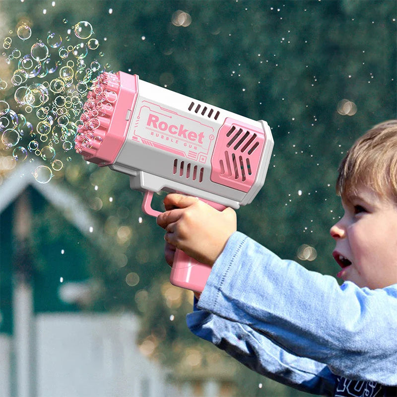 Introducing our innovative 40-Hole Handheld Fully Automatic Space Light Bubble Machine! Endless fun for your little ones, no batteries or bubble water needed. Get yours for ultimate excitement!