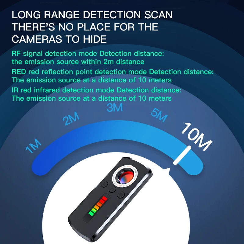 Safeguard your privacy with our Hidden Camera Detector.