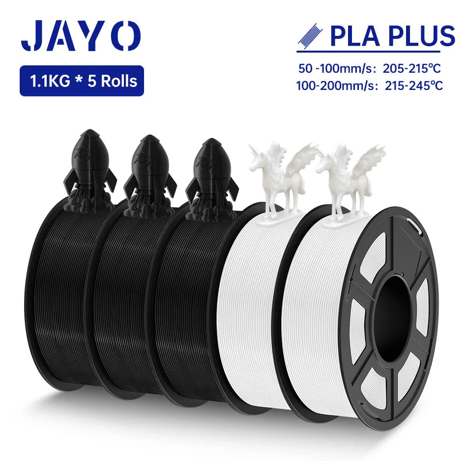 JAYO PLA /  SILK / PLA META / PETG / PLAMatte / High Speed PLA/ PLA PLUS 3D Filament 1.75mm 3D Printer Filament 1.1KG/Roll