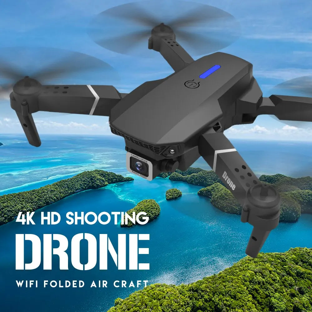 Explore the skies with our 2024 E88Pro RC Drone! Perfect gift or toy for aerial adventures.